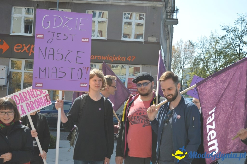 Pikieta Razem Pekin w sprawie 