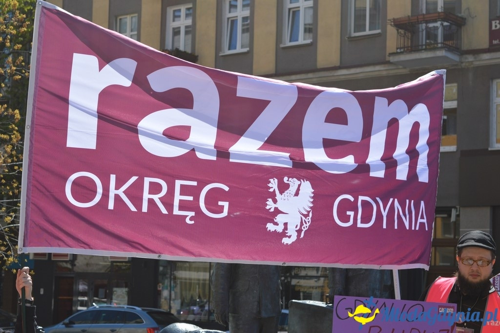Pikieta Razem Pekin w sprawie 