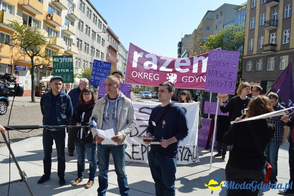 Pikieta Razem Pekin w sprawie 