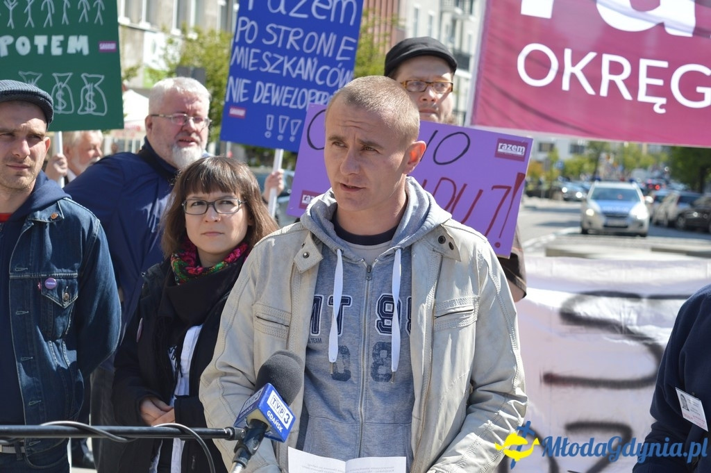 Pikieta Razem Pekin w sprawie 