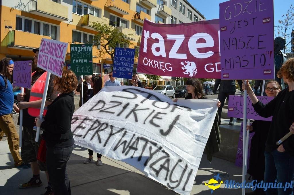 Pikieta Razem Pekin w sprawie 