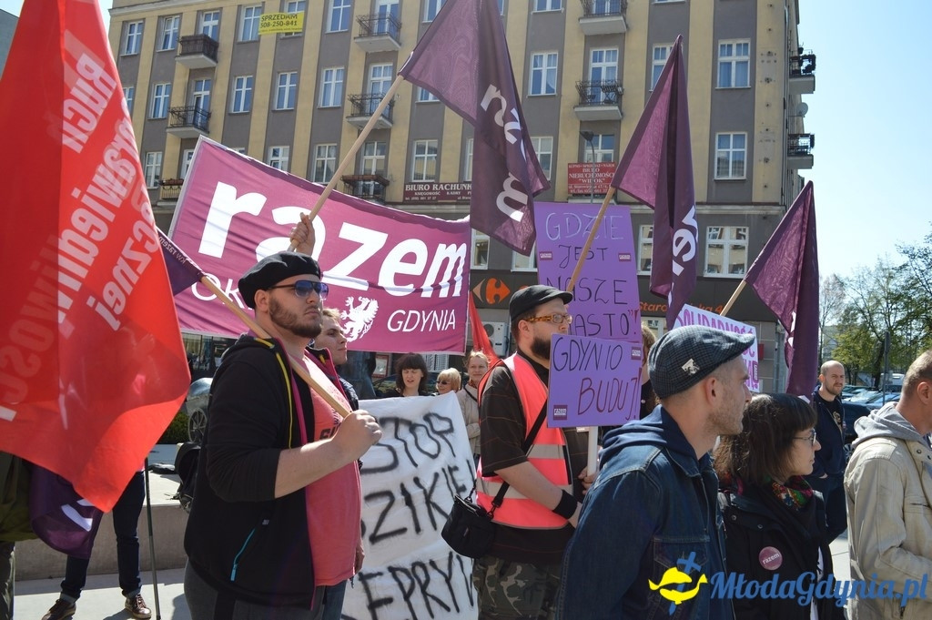 Pikieta Razem Pekin w sprawie 