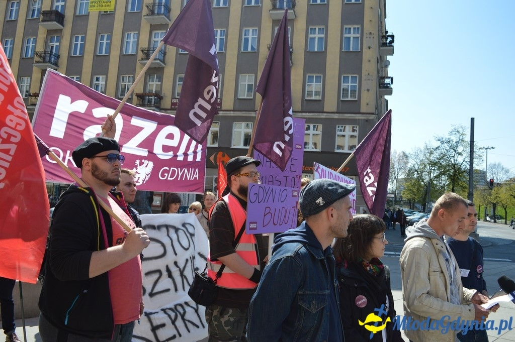 Pikieta Razem Pekin w sprawie 