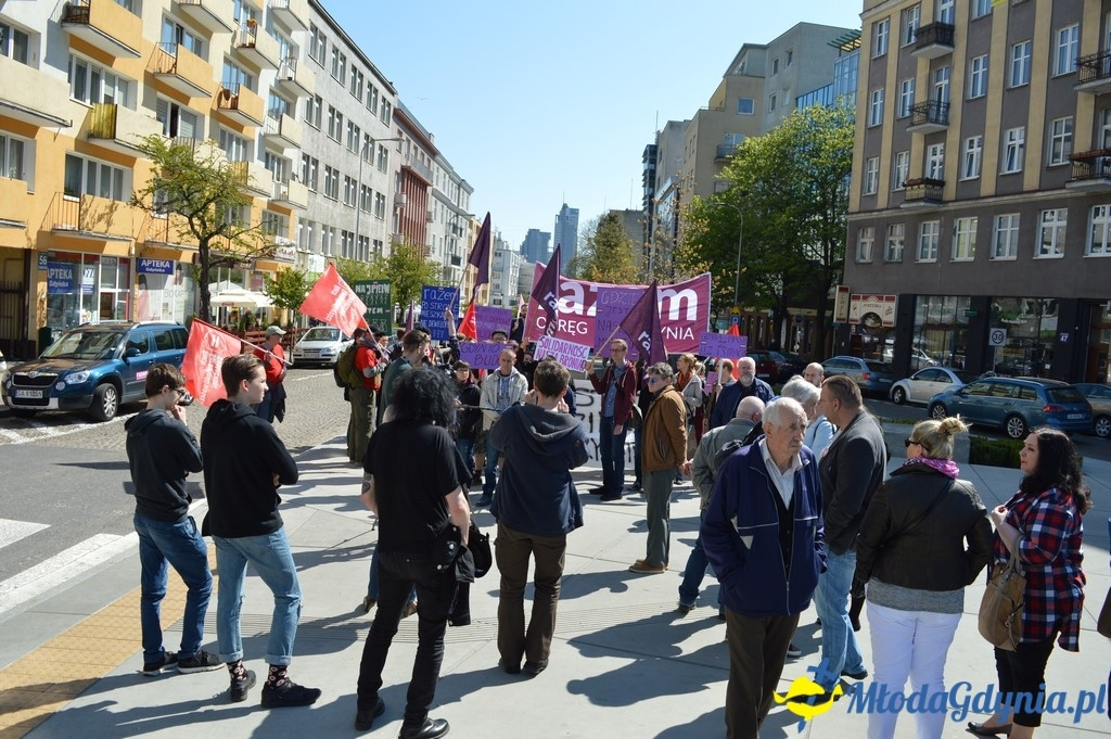 Pikieta Razem Pekin w sprawie 