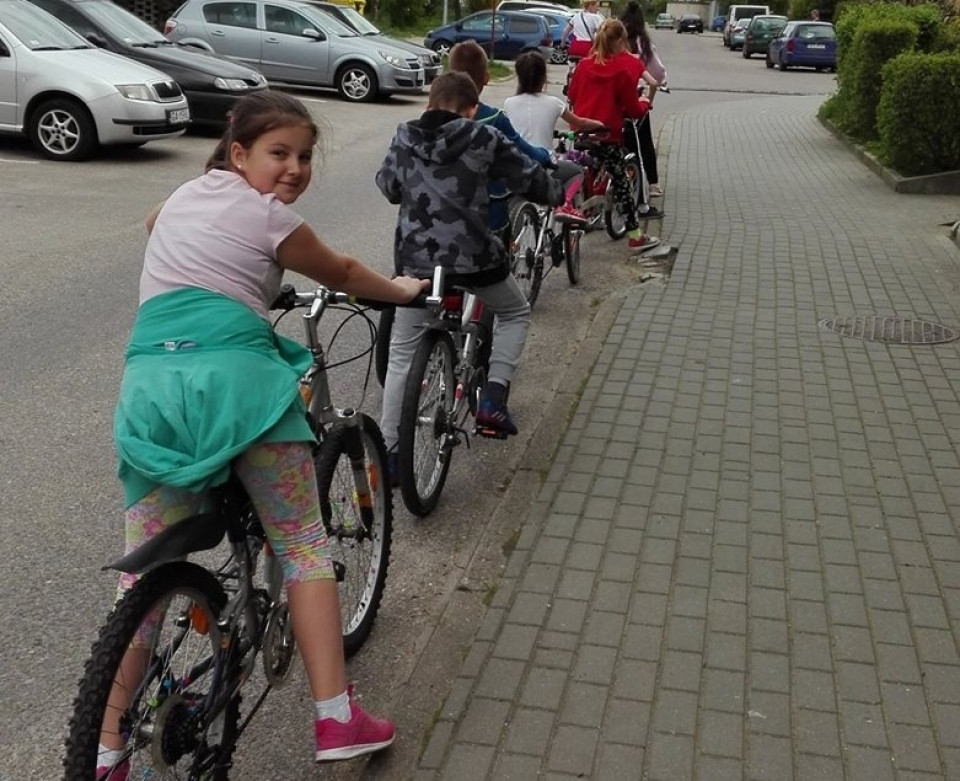 Rowerowy maj 2017 w ZS 11