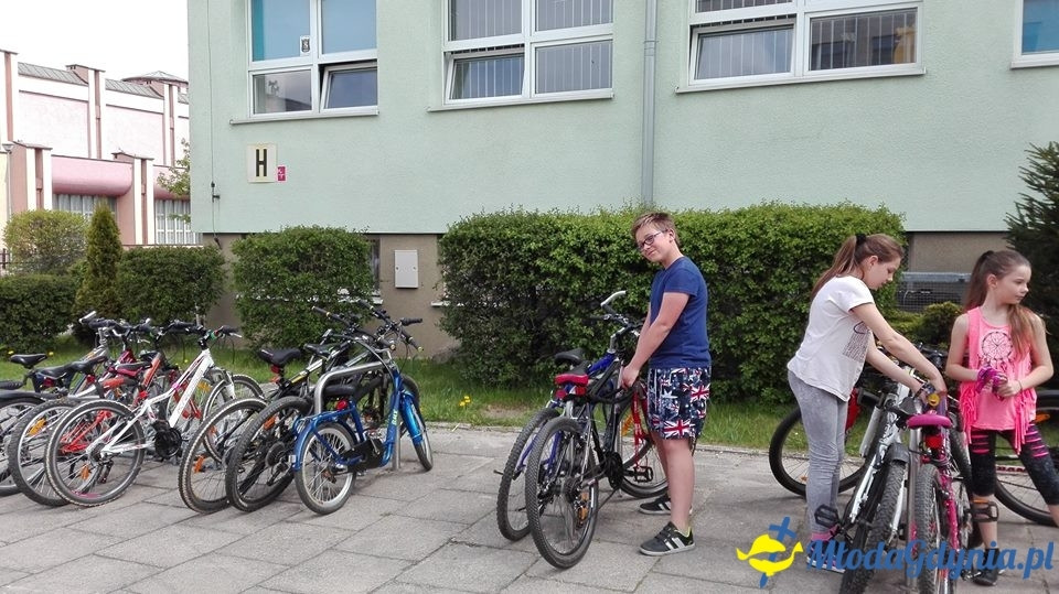 Rowerowy maj 2017 w ZS 11