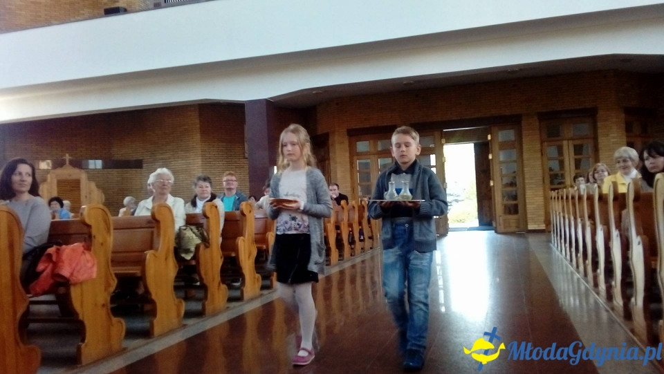 50 lecie SP 35 - Msza Św. u Św. Maksymiliana Marii Kolbe