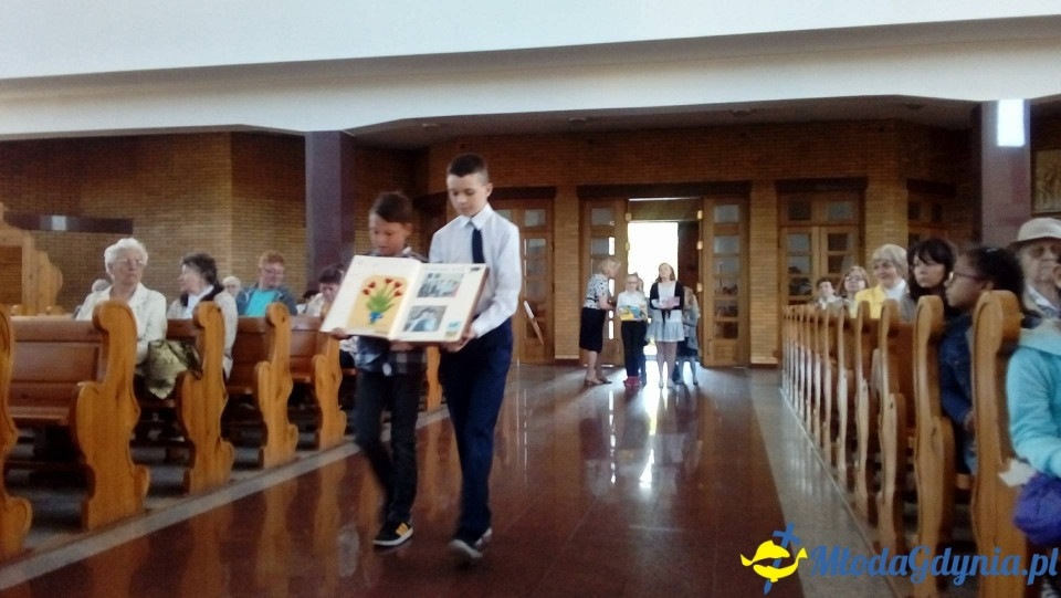 50 lecie SP 35 - Msza Św. u Św. Maksymiliana Marii Kolbe