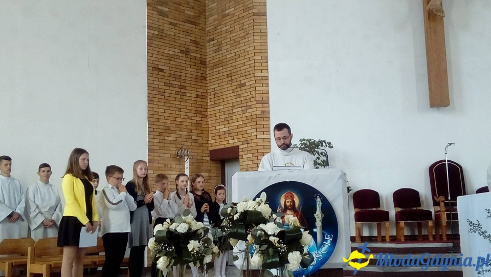 50 lecie SP 35 - Msza Św. u Św. Maksymiliana Marii Kolbe