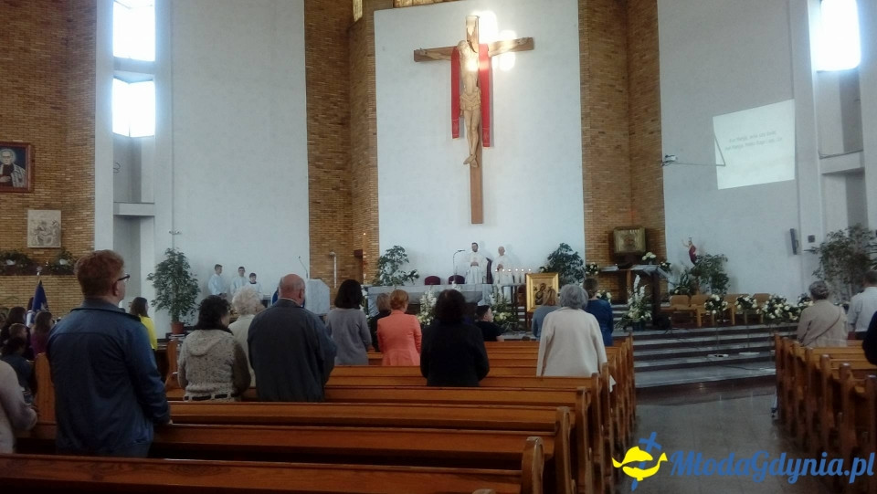 50 lecie SP 35 - Msza Św. u Św. Maksymiliana Marii Kolbe