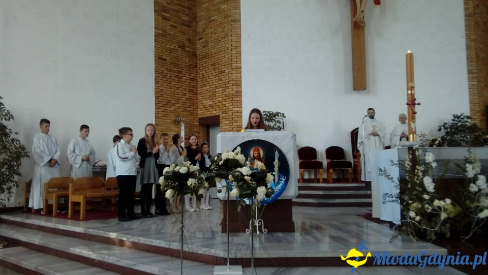 50 lecie SP 35 - Msza Św. u Św. Maksymiliana Marii Kolbe