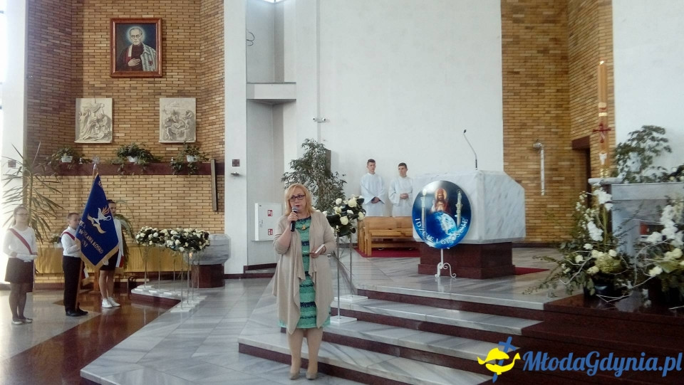 50 lecie SP 35 - Msza Św. u Św. Maksymiliana Marii Kolbe