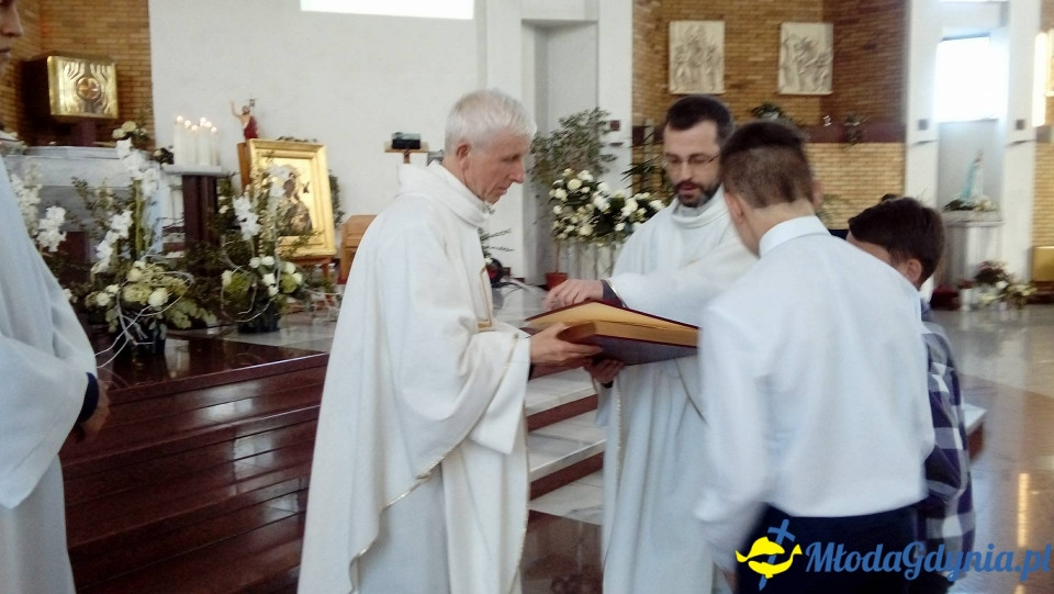 50 lecie SP 35 - Msza Św. u Św. Maksymiliana Marii Kolbe