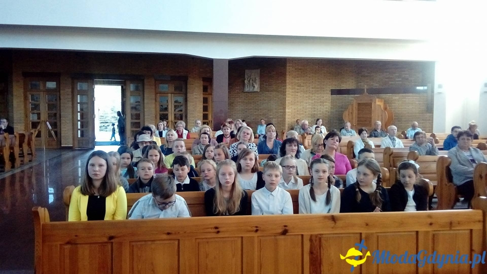 50 lecie SP 35 - Msza Św. u Św. Maksymiliana Marii Kolbe