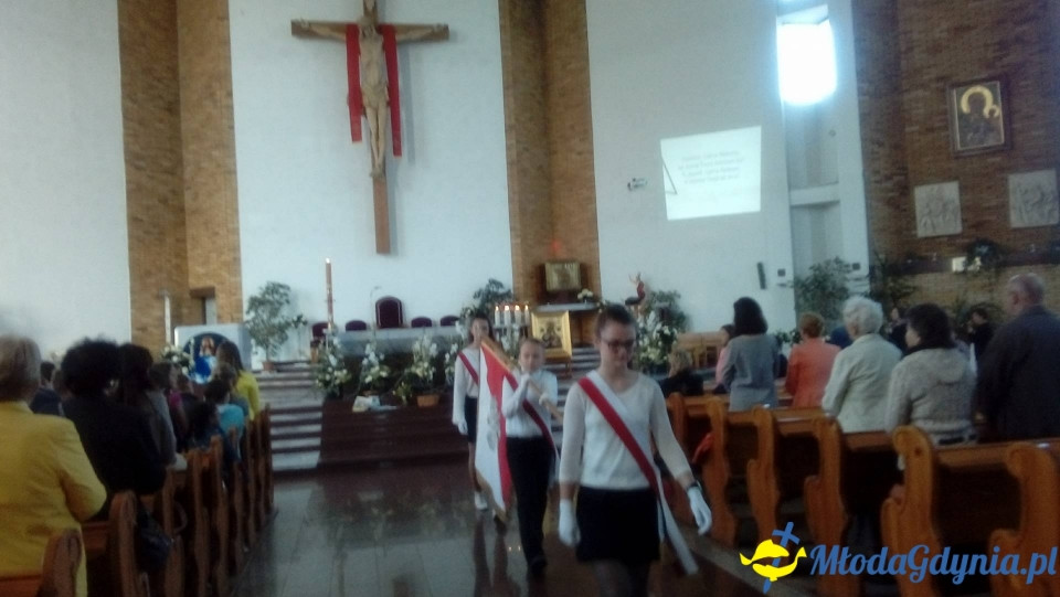 50 lecie SP 35 - Msza Św. u Św. Maksymiliana Marii Kolbe