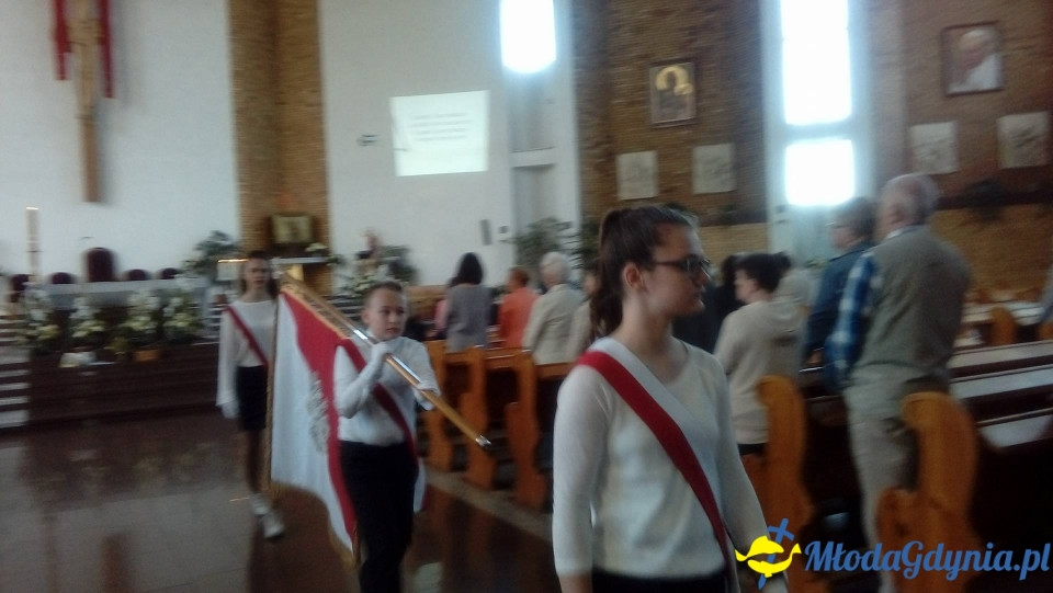 50 lecie SP 35 - Msza Św. u Św. Maksymiliana Marii Kolbe