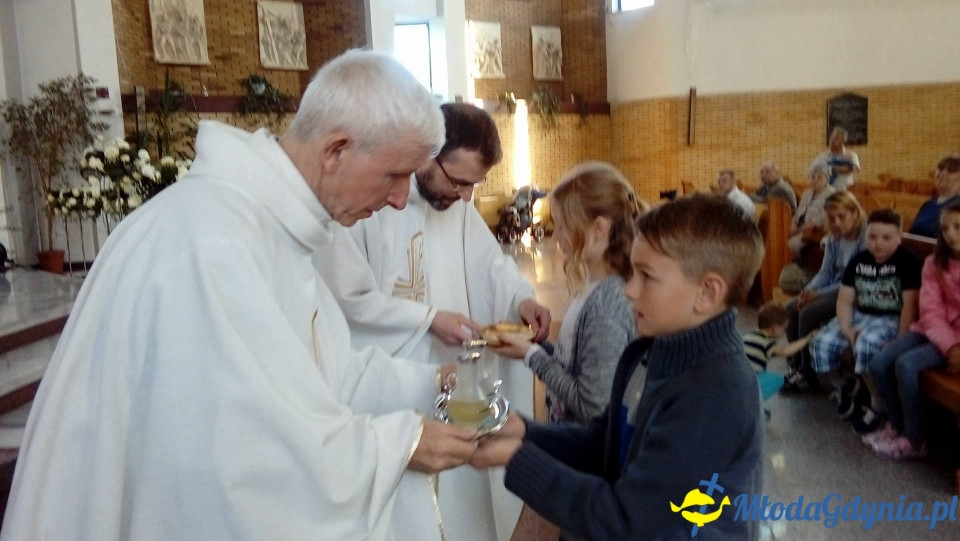 50 lecie SP 35 - Msza Św. u Św. Maksymiliana Marii Kolbe