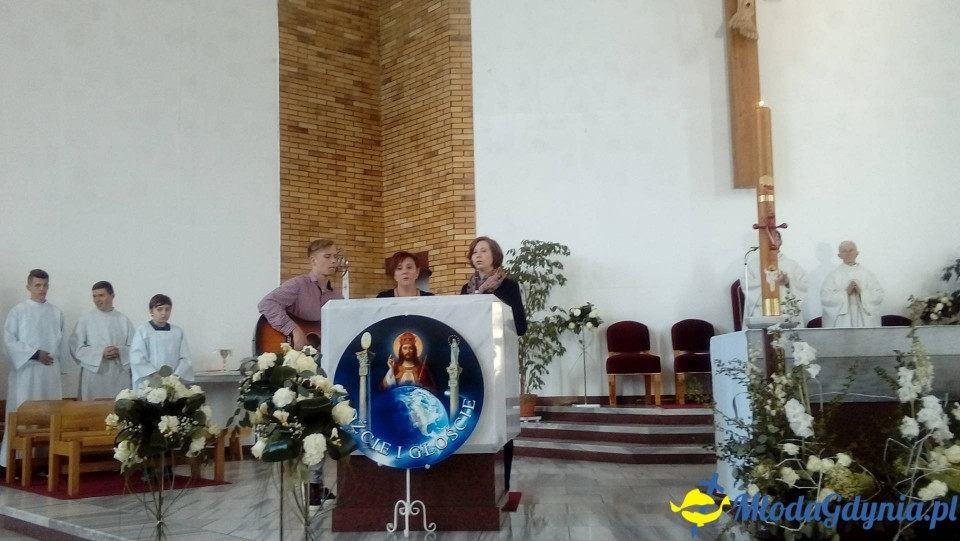 50 lecie SP 35 - Msza Św. u Św. Maksymiliana Marii Kolbe