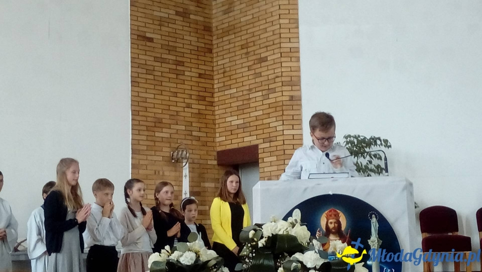 50 lecie SP 35 - Msza Św. u Św. Maksymiliana Marii Kolbe