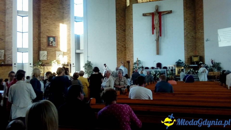 50 lecie SP 35 - Msza Św. u Św. Maksymiliana Marii Kolbe
