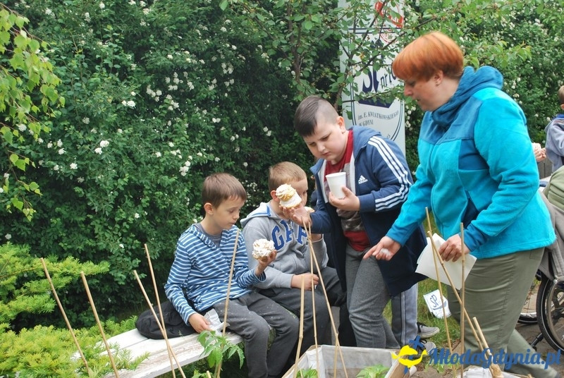 SP 10 - otwarcie ogrodu letniego i źródełka