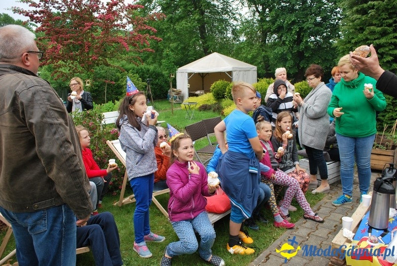 SP 10 - otwarcie ogrodu letniego i źródełka