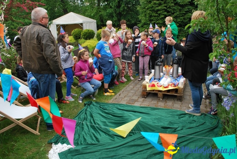 SP 10 - otwarcie ogrodu letniego i źródełka