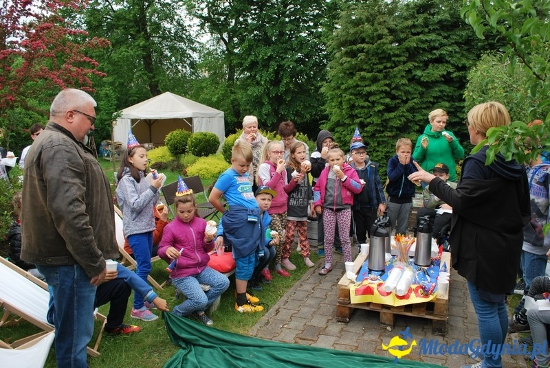 SP 10 - otwarcie ogrodu letniego i źródełka