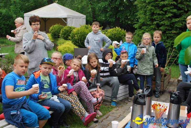 SP 10 - otwarcie ogrodu letniego i źródełka