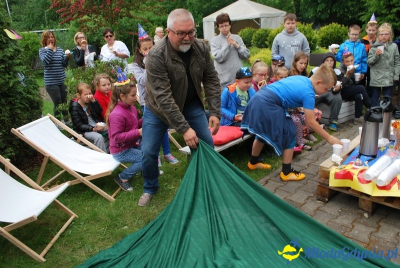 SP 10 - otwarcie ogrodu letniego i źródełka