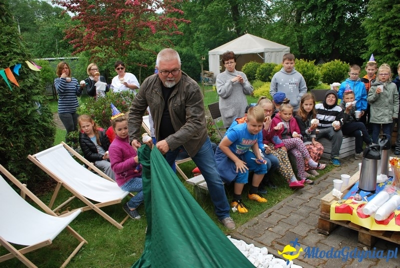 SP 10 - otwarcie ogrodu letniego i źródełka