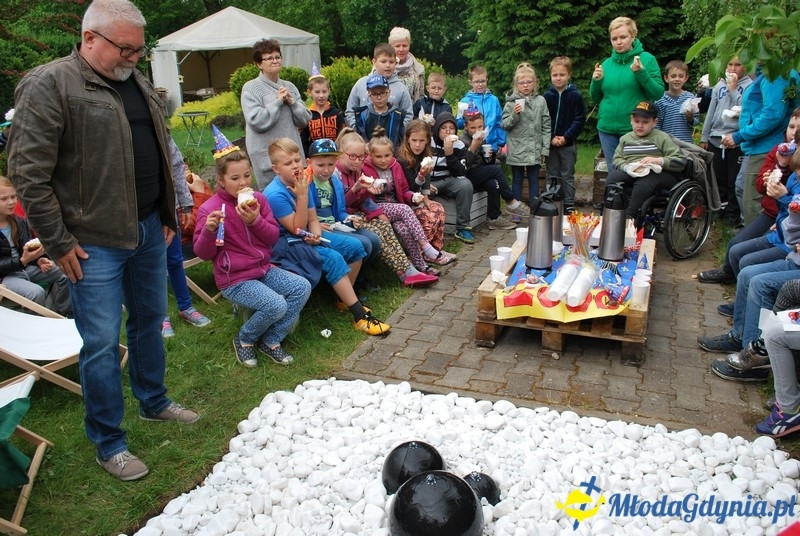 SP 10 - otwarcie ogrodu letniego i źródełka