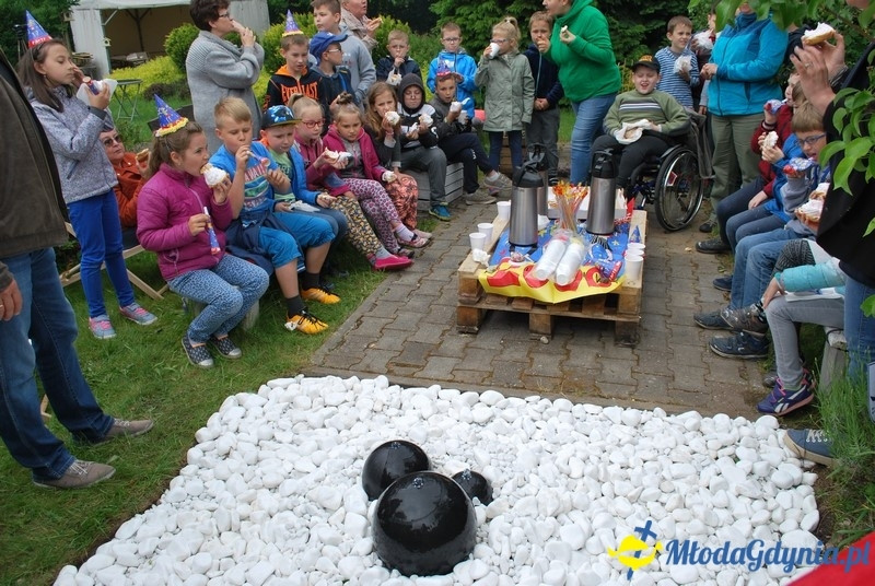 SP 10 - otwarcie ogrodu letniego i źródełka