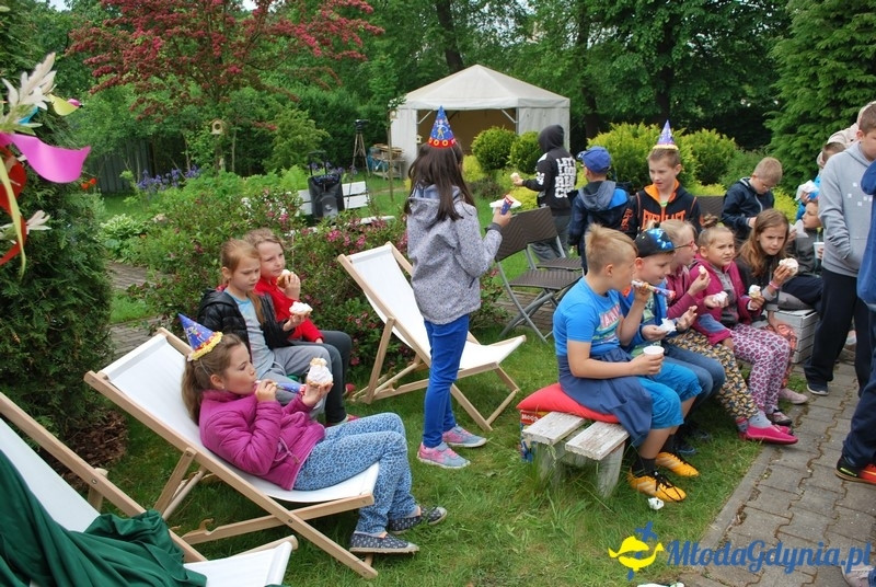 SP 10 - otwarcie ogrodu letniego i źródełka
