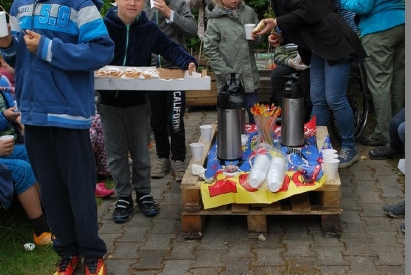 SP 10 - otwarcie ogrodu letniego i źródełka