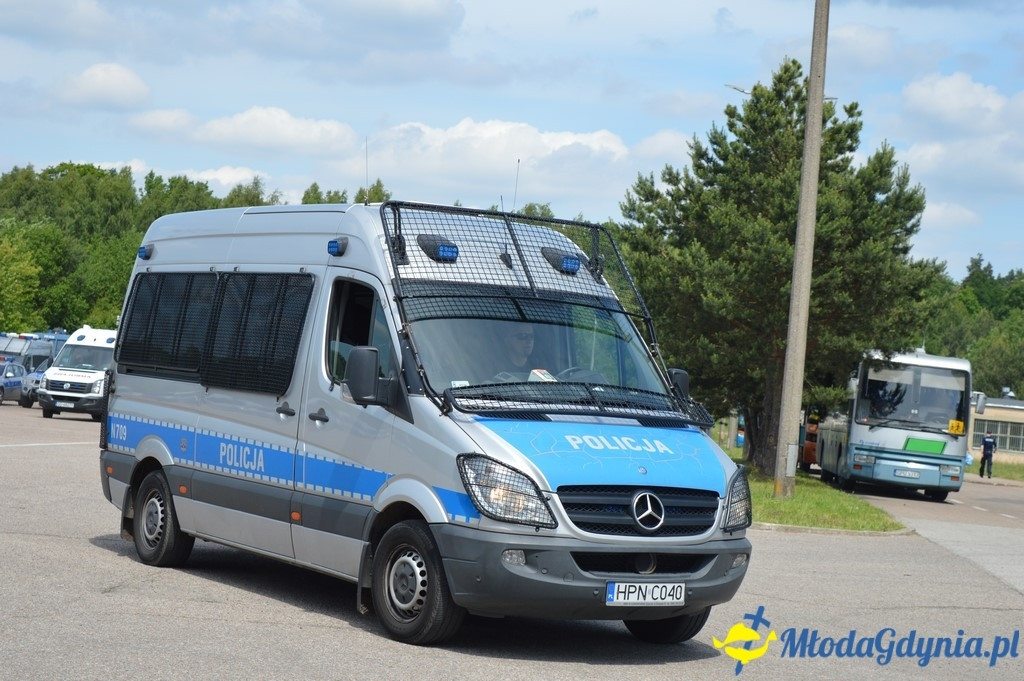 V LO -  wyjazd dwóch pierwszych klas policyjnych na Dzień Otwarty Wydziału Prewencji Komendy Wojewódzkiej w Gdańsku