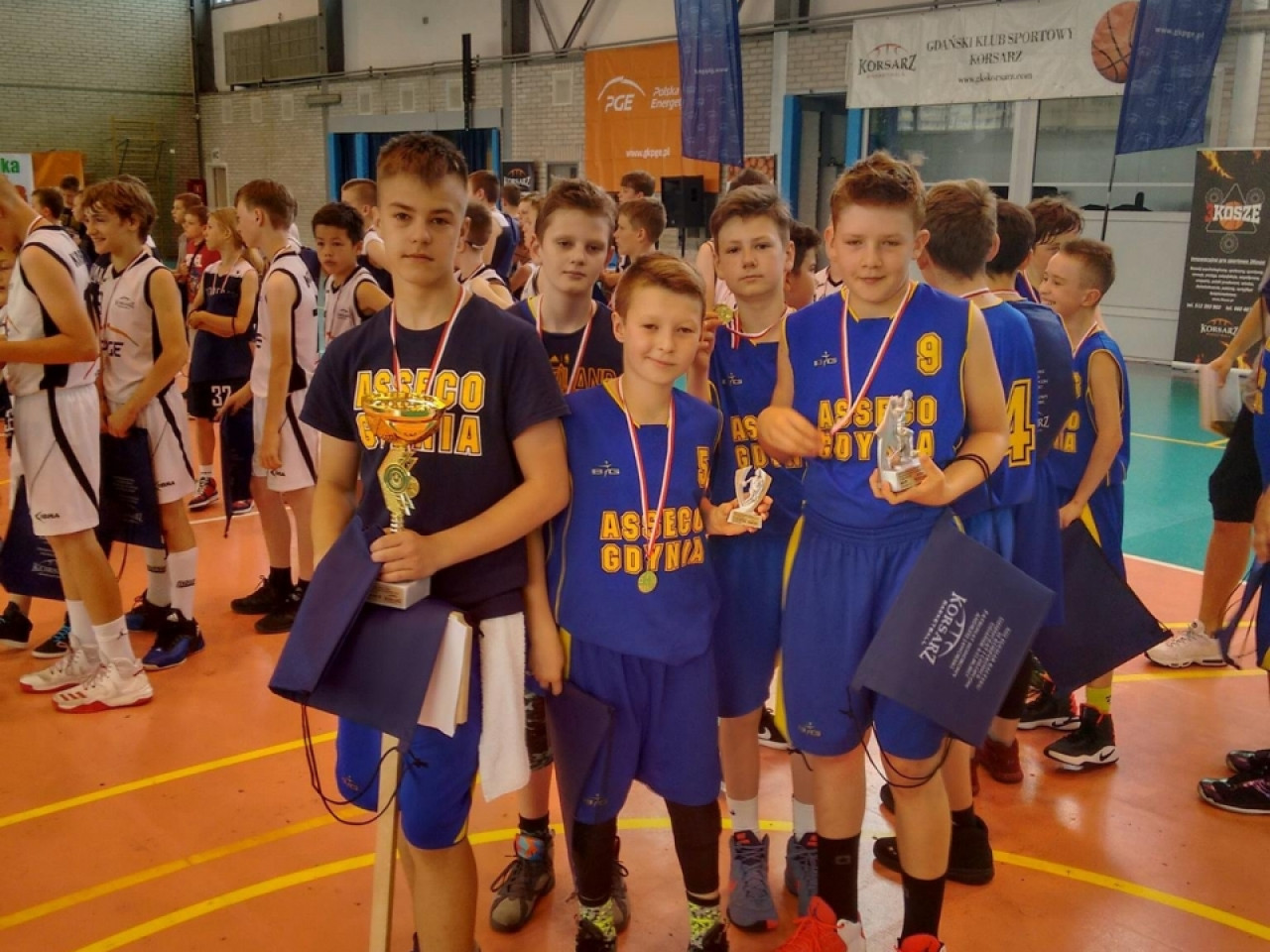 Asseco Gdynia Junior wygrywa turniej zorganizowany przez GKS Korsarz