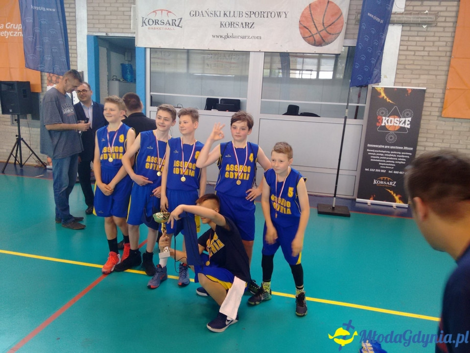 Asseco Gdynia Junior wygrywa turniej zorganizowany przez GKS Korsarz