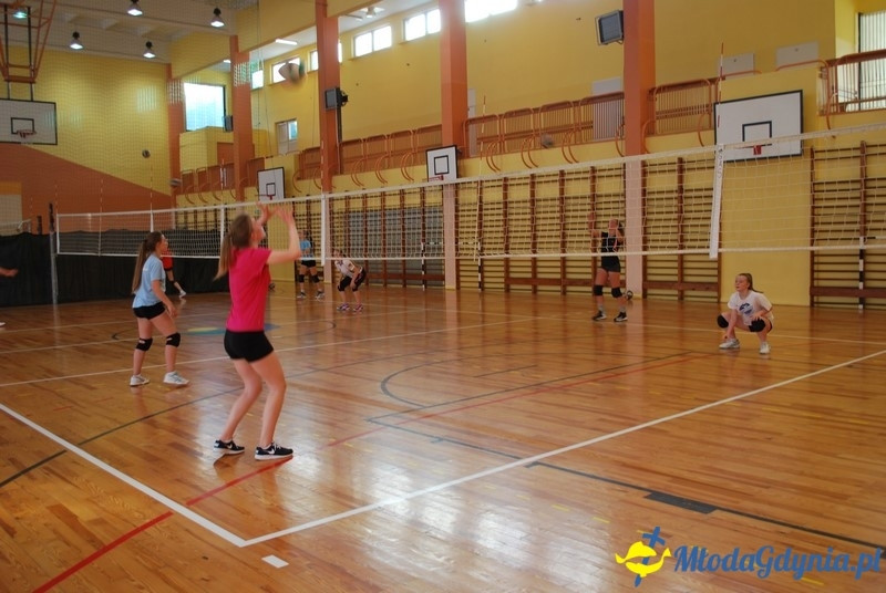 Gdyńska Akademia Siatkówki - trening 14.06.2017