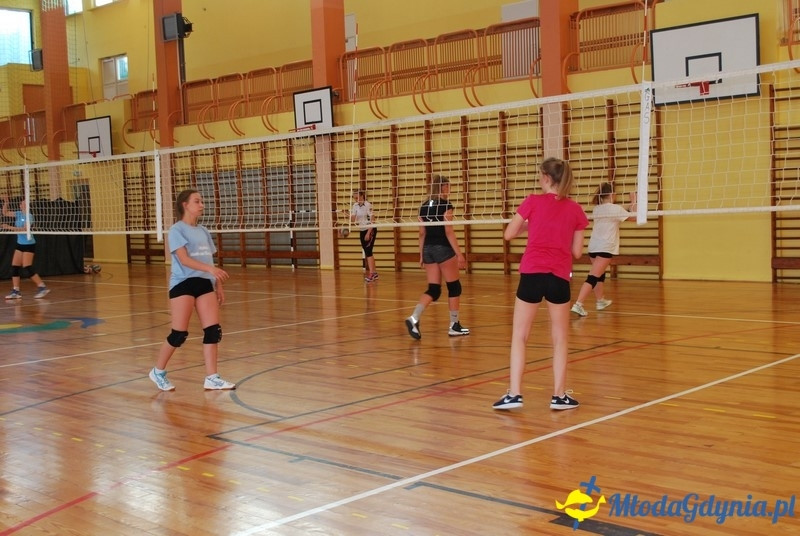 Gdyńska Akademia Siatkówki - trening 14.06.2017