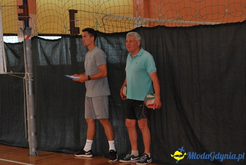 Gdyńska Akademia Siatkówki - trening 14.06.2017