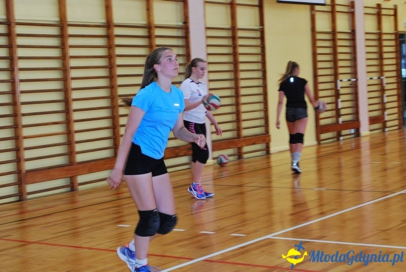 Gdyńska Akademia Siatkówki - trening 14.06.2017