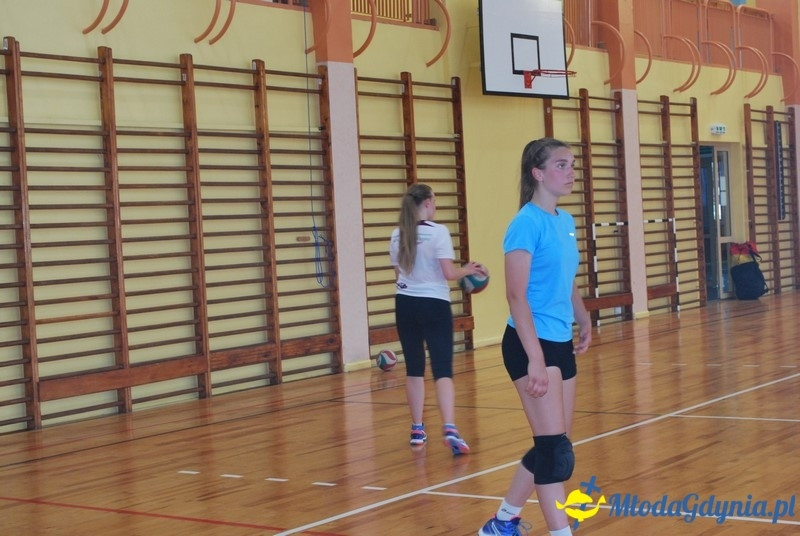 Gdyńska Akademia Siatkówki - trening 14.06.2017