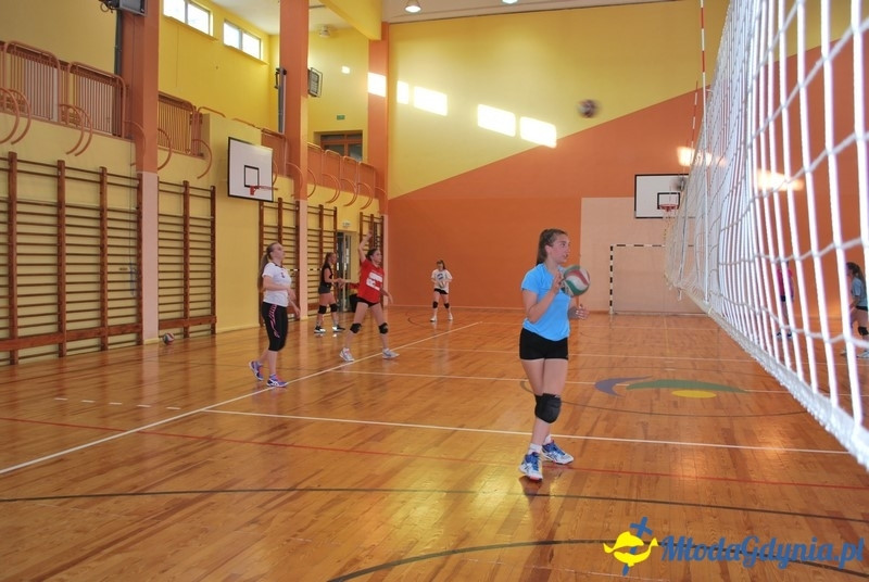 Gdyńska Akademia Siatkówki - trening 14.06.2017