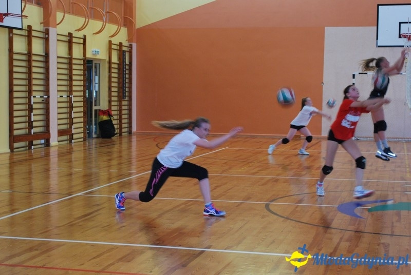 Gdyńska Akademia Siatkówki - trening 14.06.2017