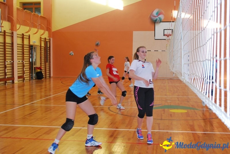 Gdyńska Akademia Siatkówki - trening 14.06.2017