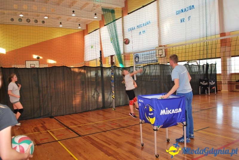 Gdyńska Akademia Siatkówki - trening 14.06.2017