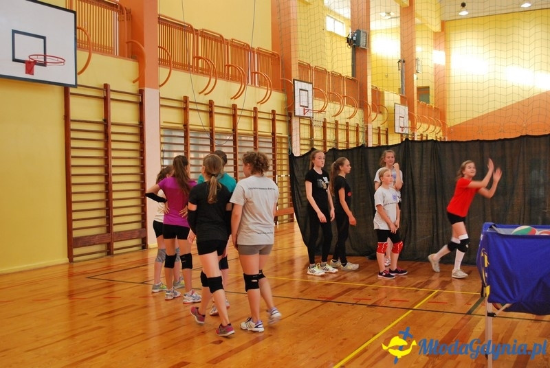 Gdyńska Akademia Siatkówki - trening 14.06.2017