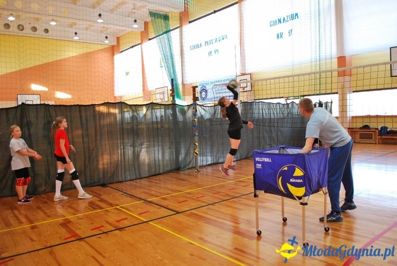 Gdyńska Akademia Siatkówki - trening 14.06.2017