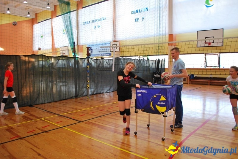 Gdyńska Akademia Siatkówki - trening 14.06.2017